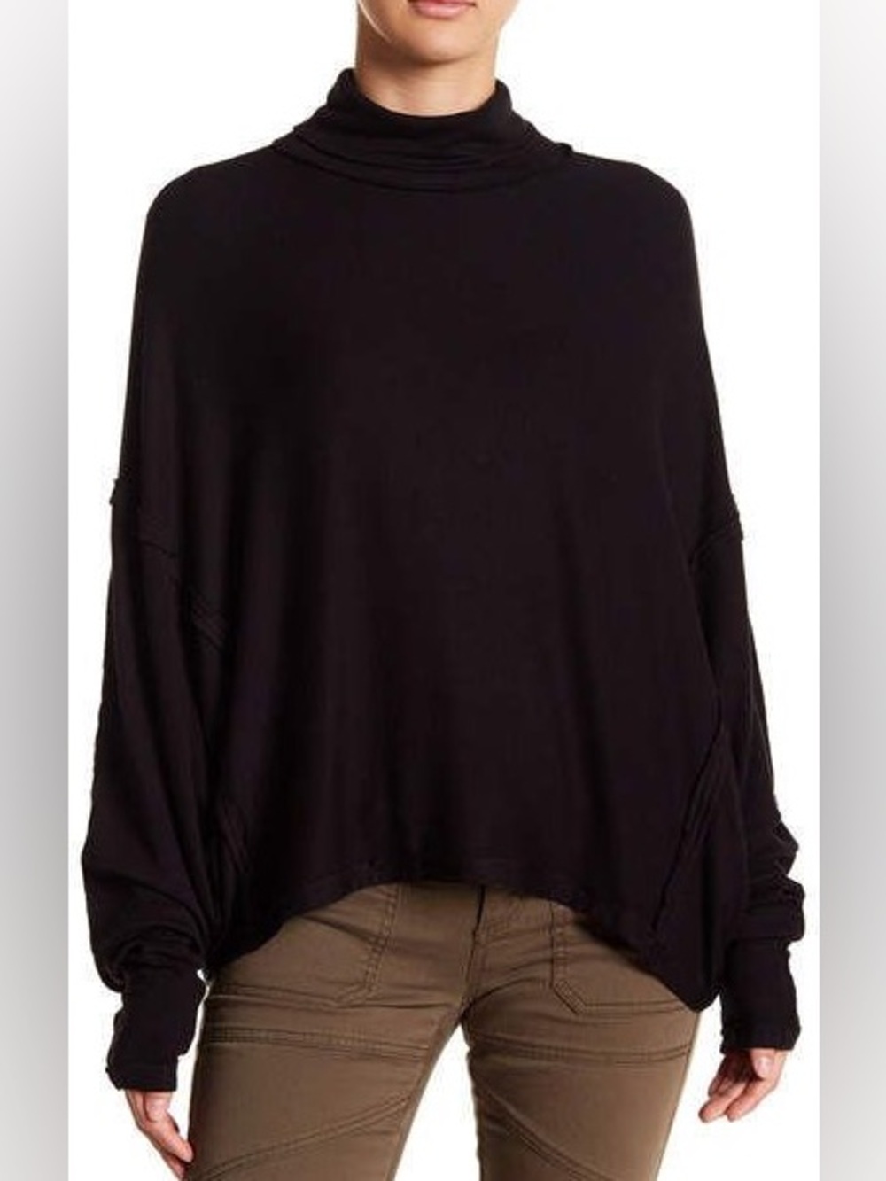 We The Free Alameda Dolman Sleeve Turtleneck Top